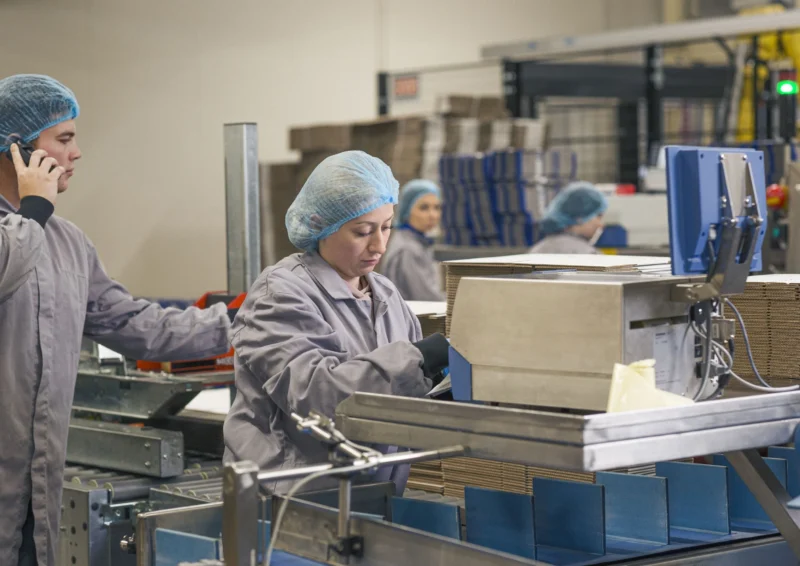 Production Employee Canned Food